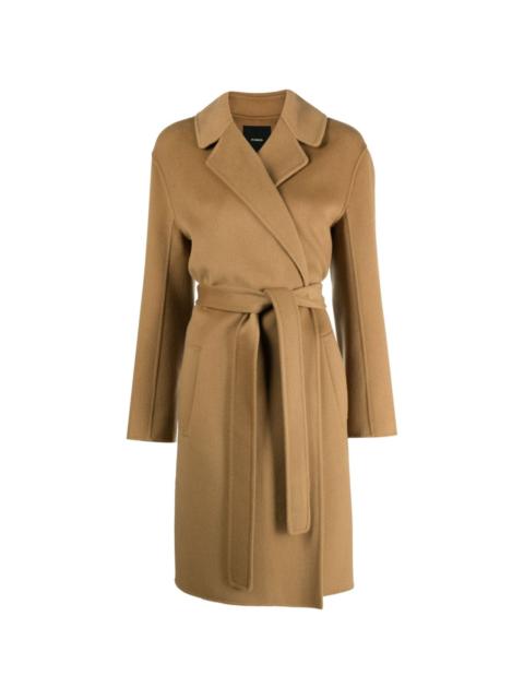PINKO belted single-breasted coat