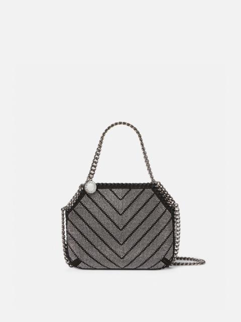 Stella McCartney Falabella Mini Crystal Chevron Tote Bag