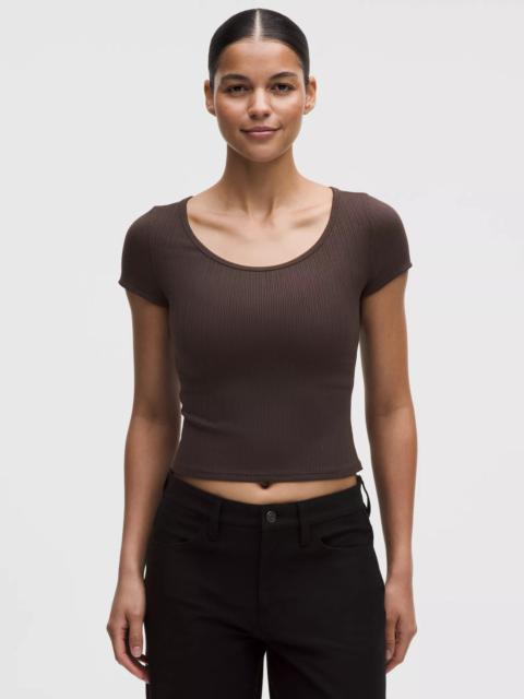 lululemon Hold Tight Micro-Rib Cross-Back T-Shirt