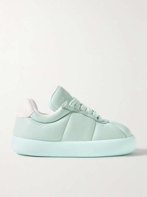 Marni Bigfoot 2.0 Logo-Embossed Padded Quilted Leather Sneakers