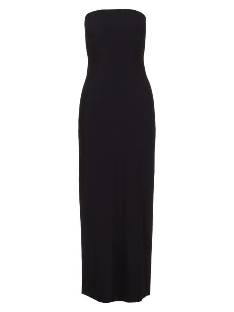commando Women's Classic Strapless Maxi Slipdress - Black
