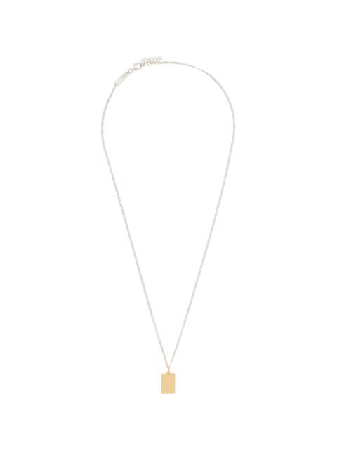 Maison Margiela Numeric Diamond Pendant Necklace