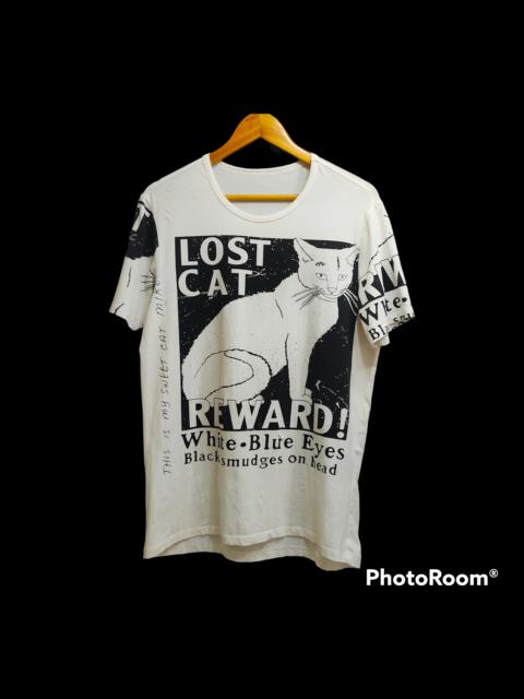 Other Designers Japanese Brand - Lost Cat Reward! AOP Art T-shirt