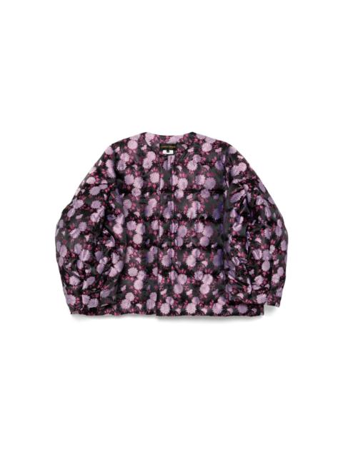 Comme Des Garçons floral detail puffer jacket