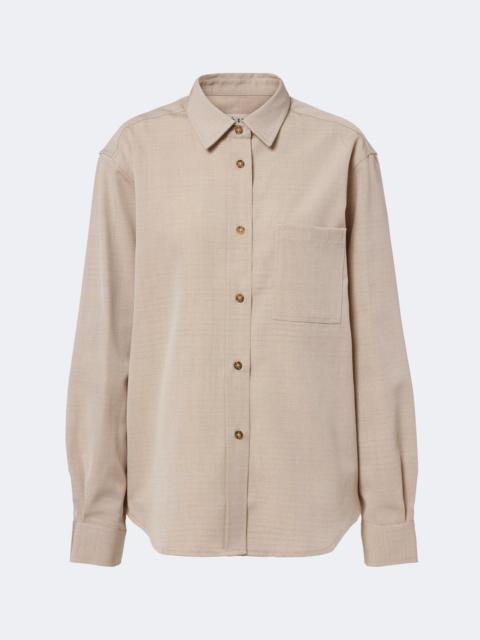 RÓHE Wool and silk shirt