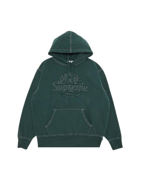 Supreme x Timberland Hooded Sweatshirt 'Dark Green'