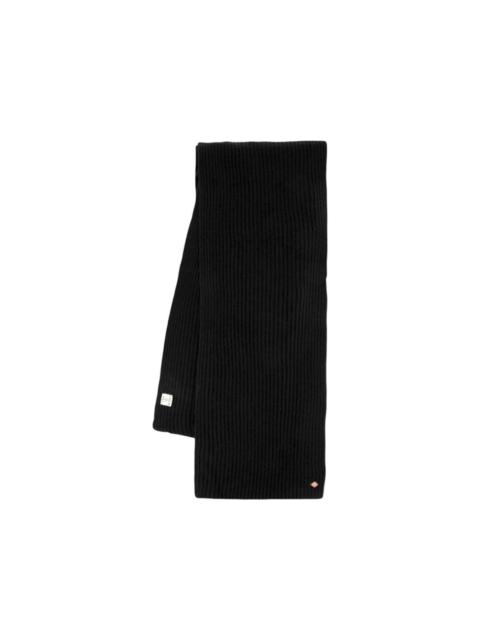 CASABLANCA ribbed-knit scarf