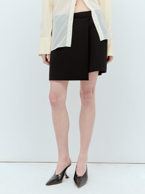 スカート Sportmax Black mini skirt in wool Sportmax Black mini skirt in wool | TheDoubleF