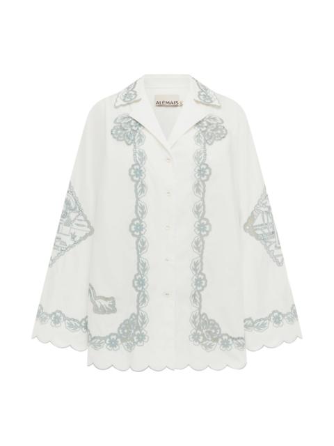 ALÉMAIS Louie Embroidered Shirt