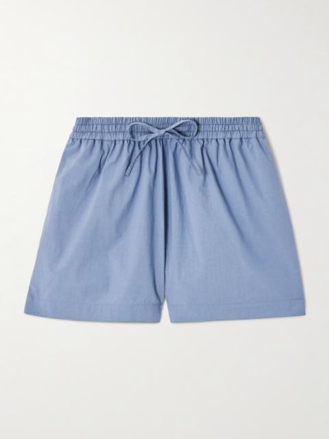 MATTEAU + Net Sustain Organic Cotton-poplin Shorts