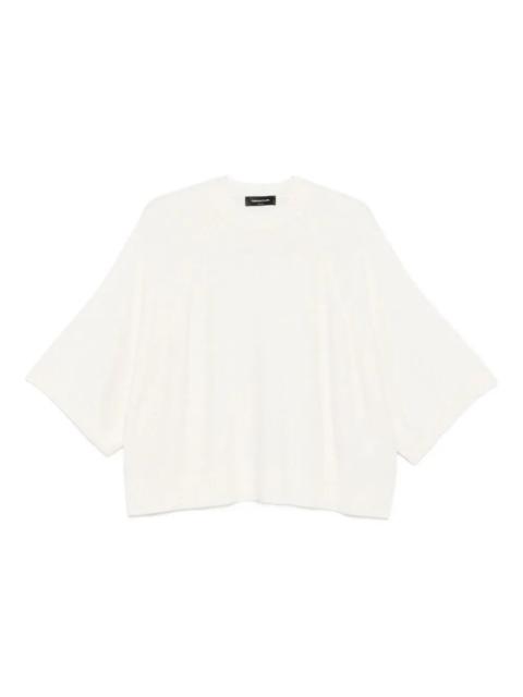 FABIANA FILIPPI Short Sleeve Cape
