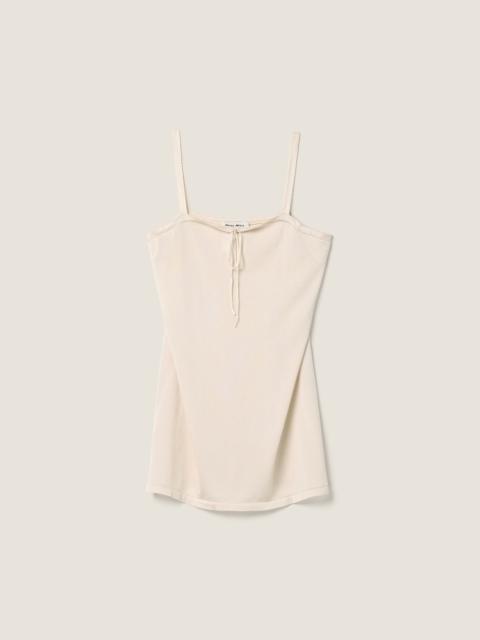 Miu Miu Silk mini-dress