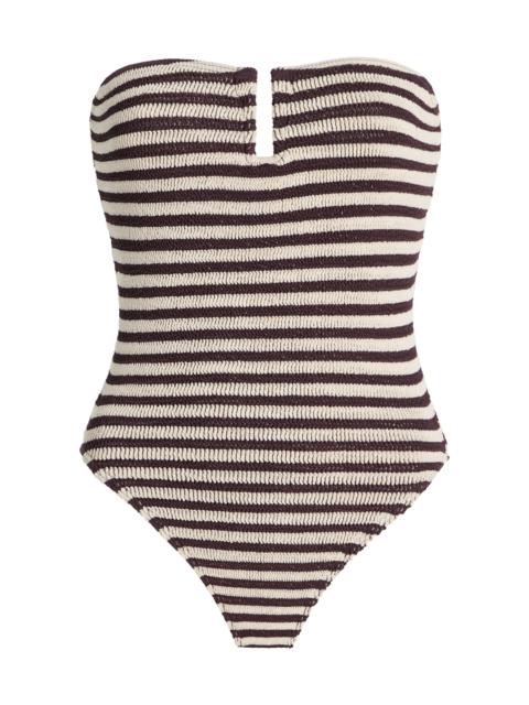 bond-eye Blake Striped One-Piece Swimsuit stripe