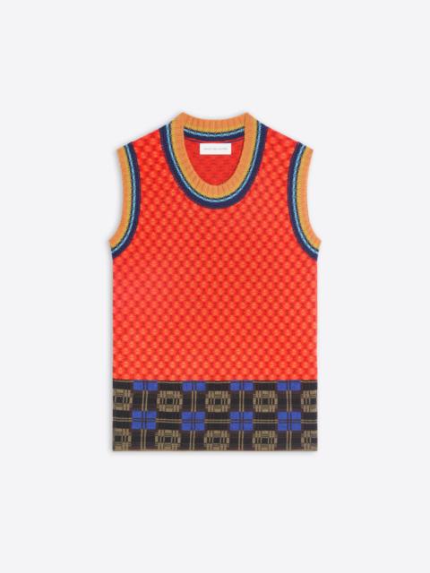 Dries Van Noten JACQUARD WOOL SWEATER