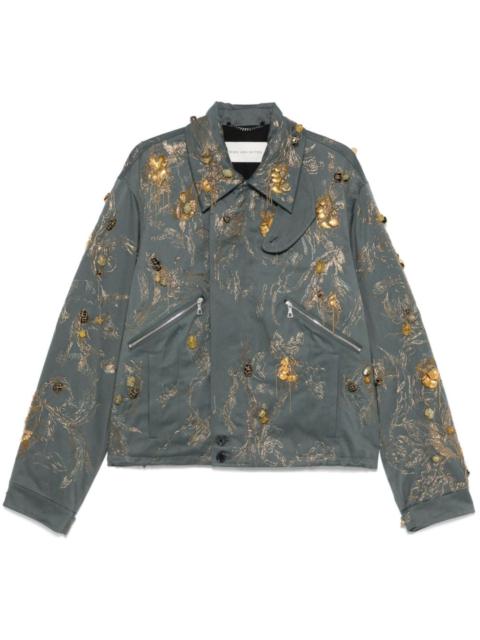 ジャケット DRIES VAN NOTEN Embroidered Viscose Blend Romina Vest Dries Van Noten Floral Bilas Sleeveless Jacket | Liberty