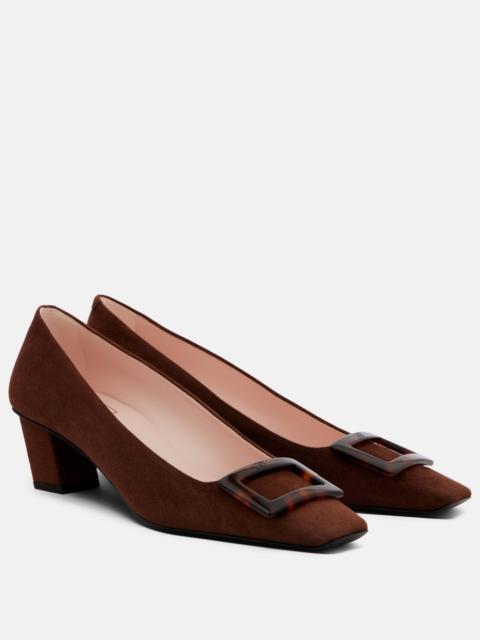 Roger Vivier Belle Vivier suede pumps