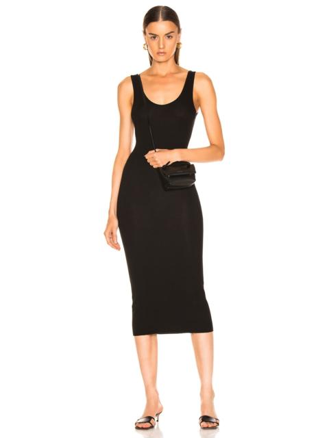 Enza Costa Rib Tank Viscose-Blend Dress