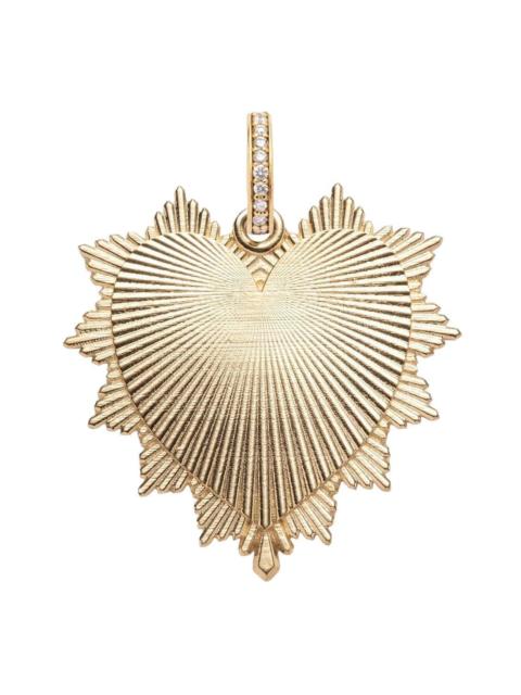 FOUNDRAE True Love Heart Love Token Oversized Medallion