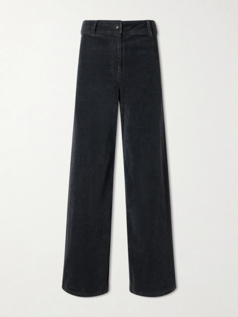 NILI LOTAN Megan Cotton Blend Pants