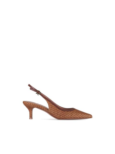 Gianvito Rossi Mincora leather pumps