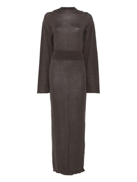 Rick Owens long-sleeve maxi dress
