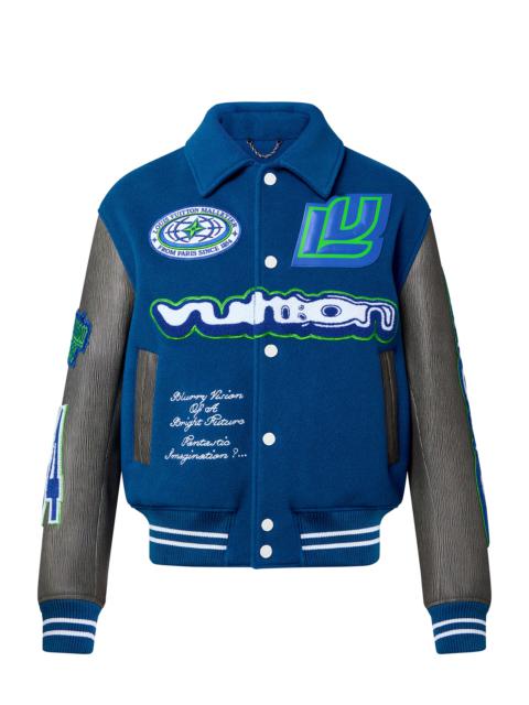 Louis Vuitton Embroidered Varsity Blouson