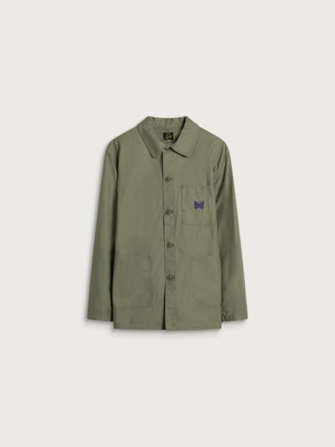 NEEDLES Needles Reversed Sateen Coverall Jacket