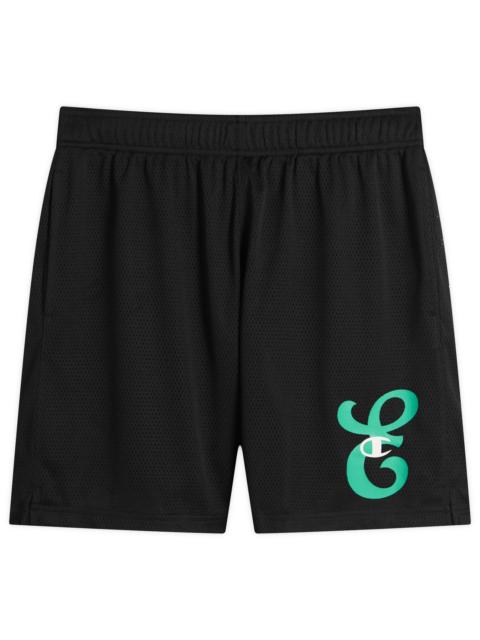 Champion Champion for E by END. Mesh Shorts 'Emerald'