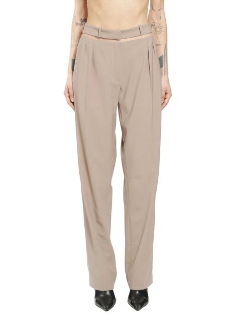 NENSI DOJAKA Tailored Trousers With Tulle Inserts