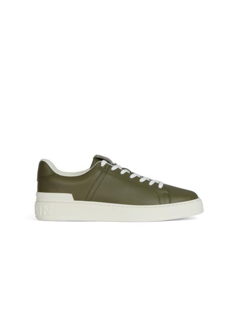 Balmain B-Court trainers in calfskin