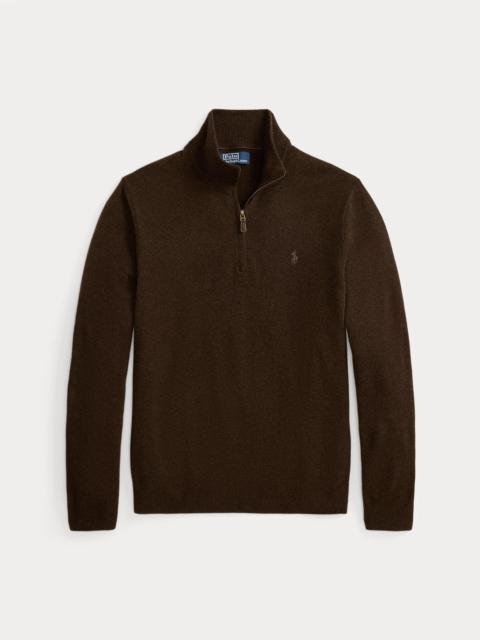 Polo Ralph Lauren Wool Quarter-Zip Sweater