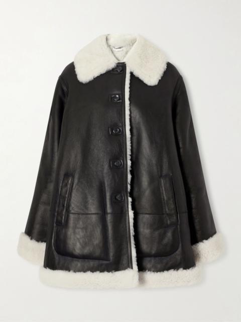 Altuzarra Blake shearling jacket Black
