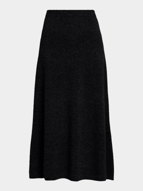 FABIANA FILIPPI Knit Wool-Blend Midi Skirt