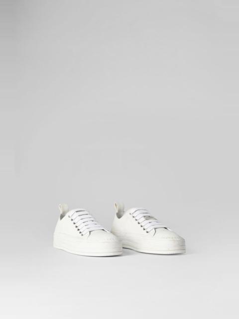 Ann Demeulemeester Gert Low Top Sneakers Crosta Painted White