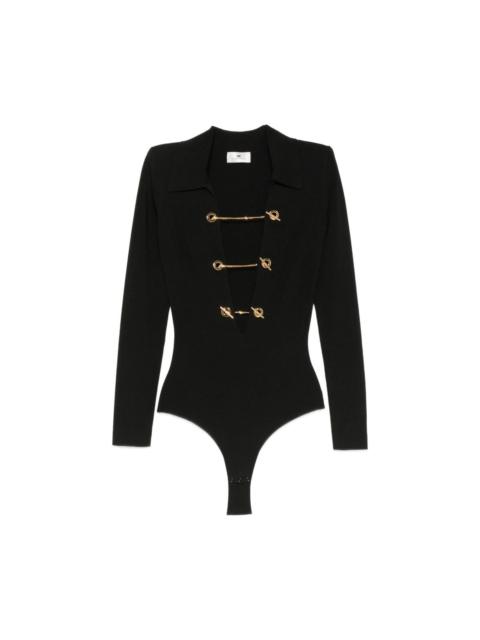 ELISABETTA FRANCHI Cut-out bodysuit