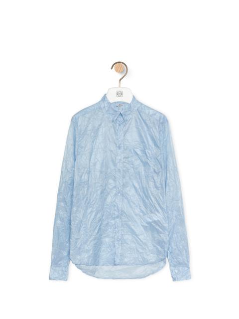 Loewe Crinkle shirt in polyester
