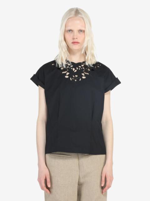 N°21 CUT-OUT COTTON TOP