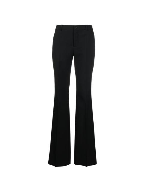 SAINT LAURENT high-waist flared trousers