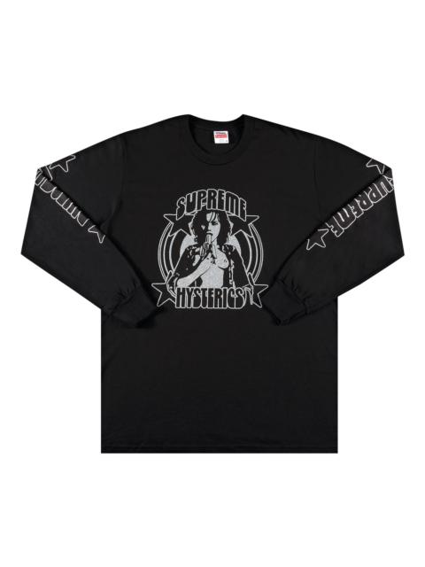 Supreme Supreme x Hysteric Glamour Long-Sleeve Tee 'Black ...