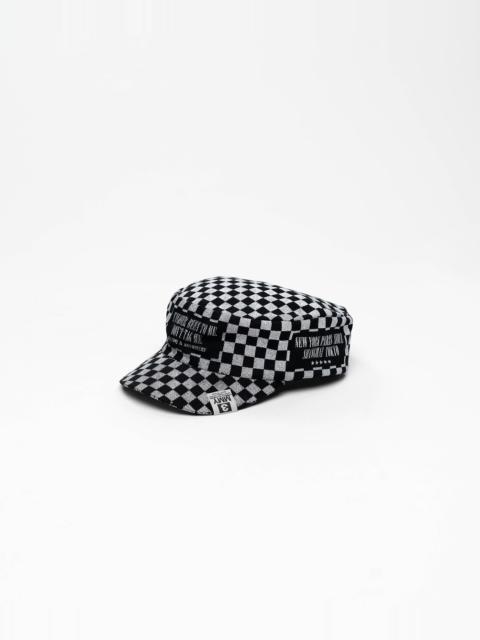 Maison MIHARAYASUHIRO Check Printed Work Cap