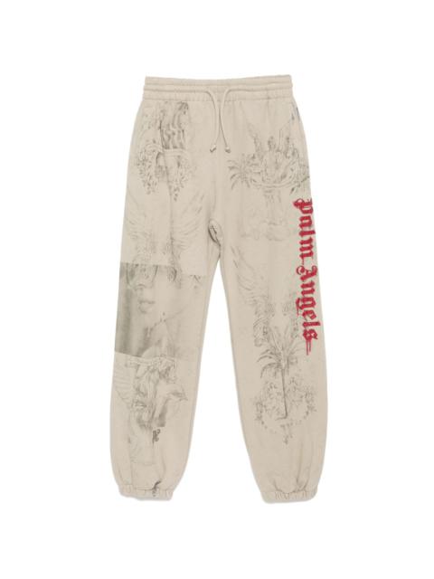 Palm Angels pencil all-over track pants