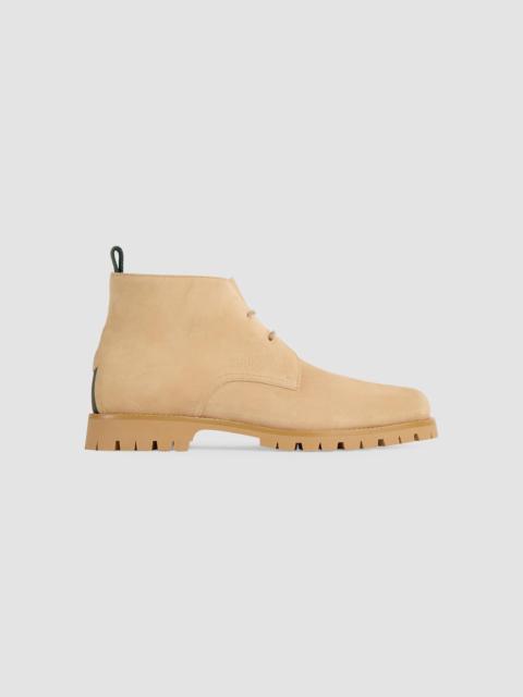 GUCCI Men's Primavera Sylke Suede Ankle Boots - Brown Teak