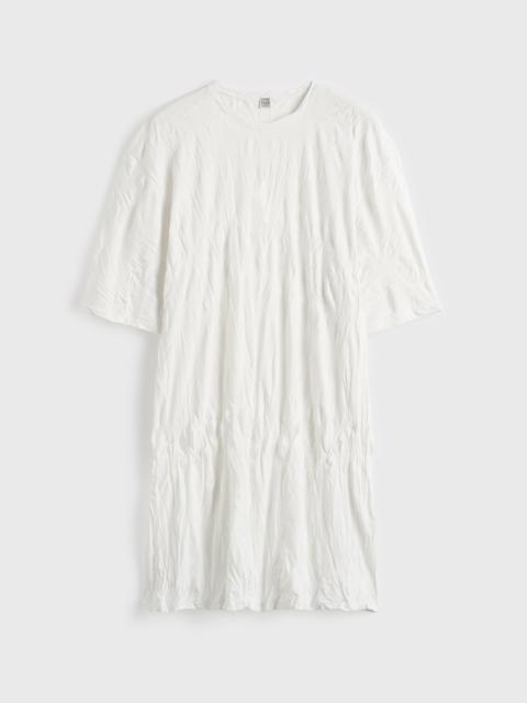 TOTEME Relaxed tee dress off-white