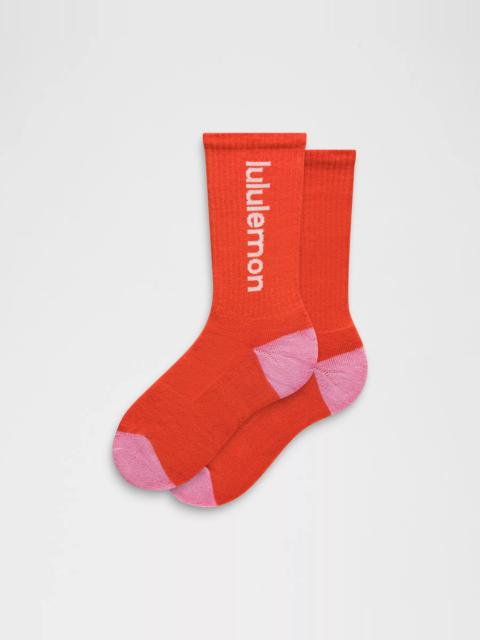 lululemon Unisex Daily Essential Crew Socks *Wordmark