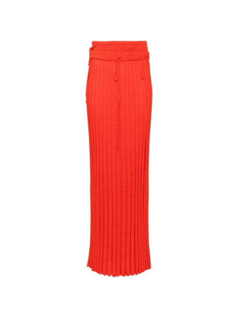 CHRISTOPHER ESBER Straccio skirt