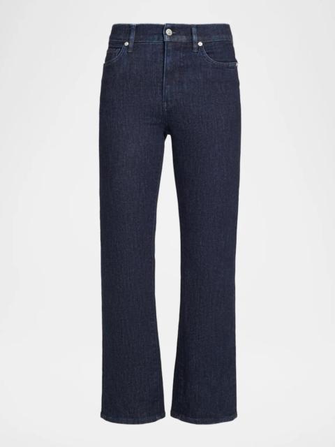 VERONICA BEARD Milla Slim Straight-Leg Crop Jeans