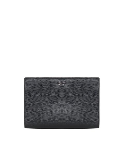 FERRAGAMO logo clutch bag
