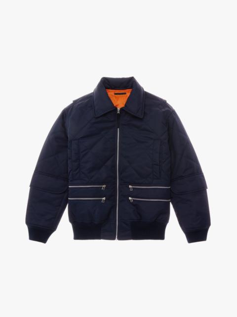 Helmut Lang QUILTED AVIATOR JACKET