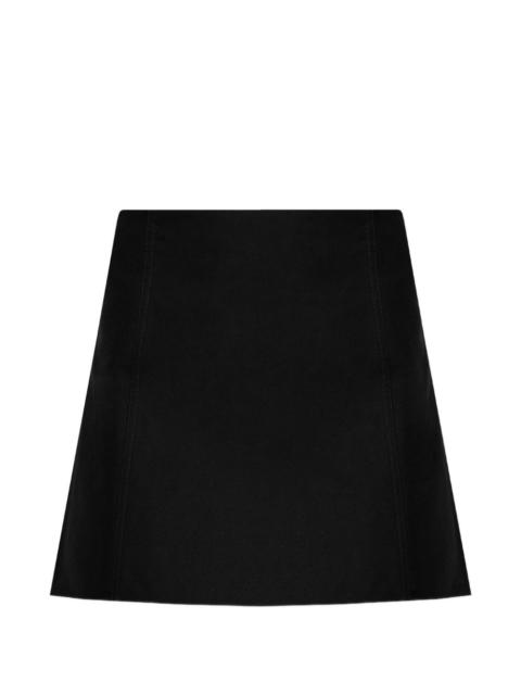 Alaïa zip mini skirt