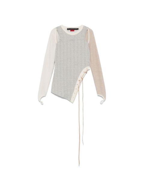 Andersson Bell Sevigny Layered T-Shirt | REVERSIBLE